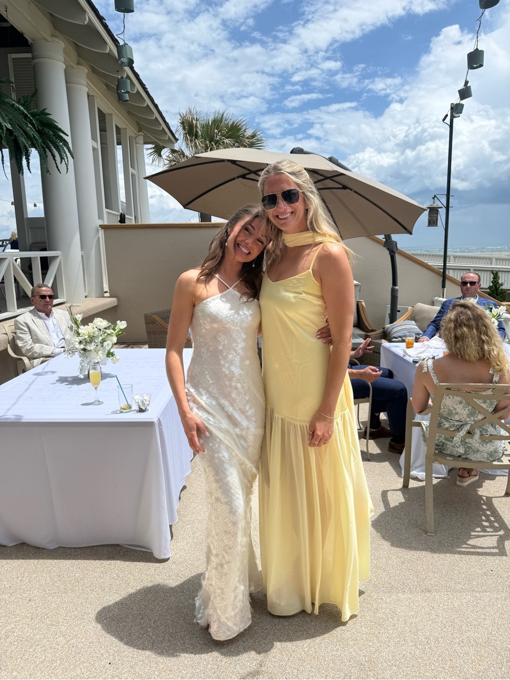 Show Me Your Mumu Dalia Maxi Dress- Pale Yellow - Picture 3 of 3